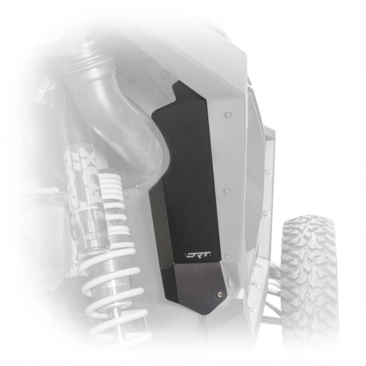DRT Motorsports Aluminum Rear Inner Fender Guards- RZR Turbo R/Pro XP