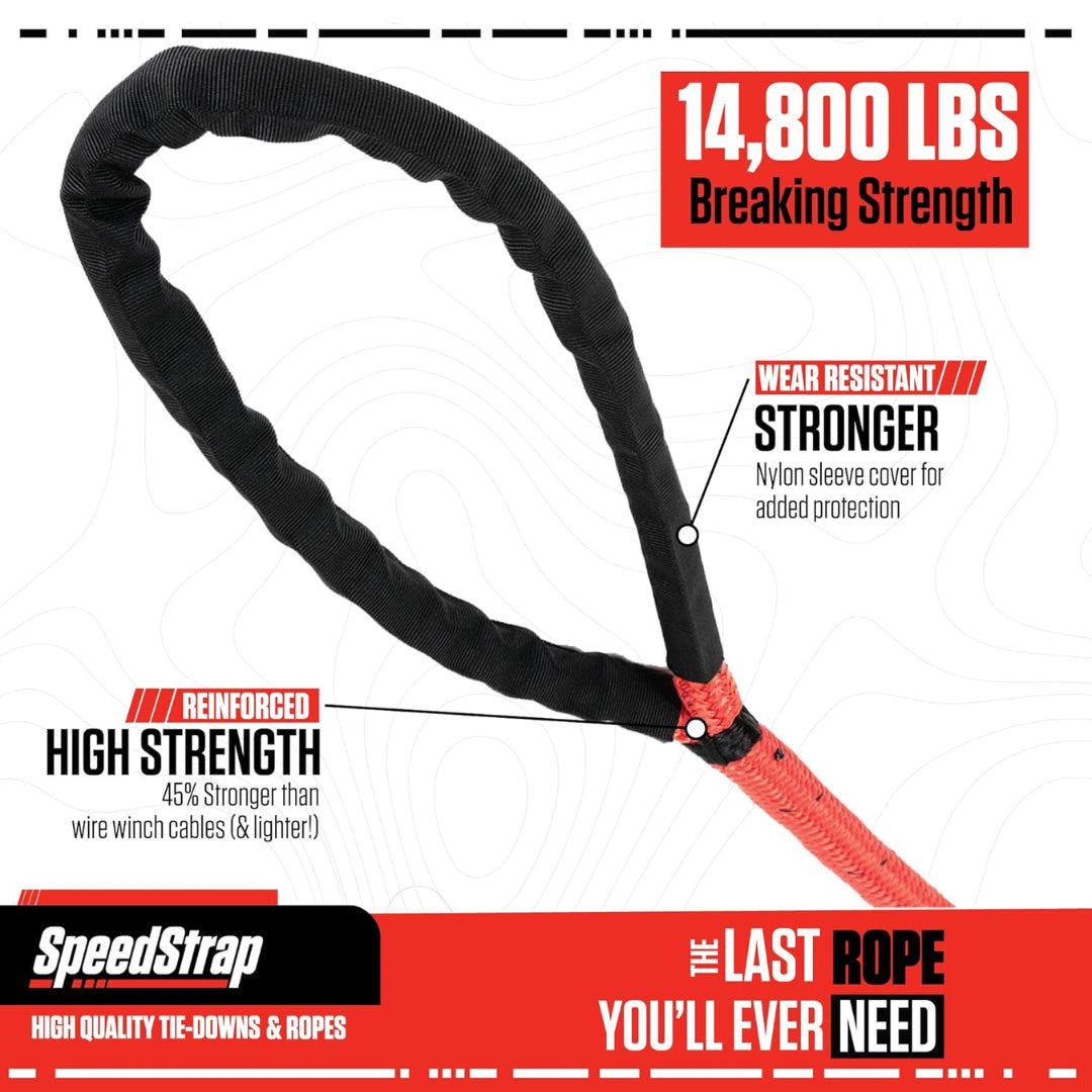 SpeedStrap 5/8" Lil Mama Kinetic Recovery Rope-30'