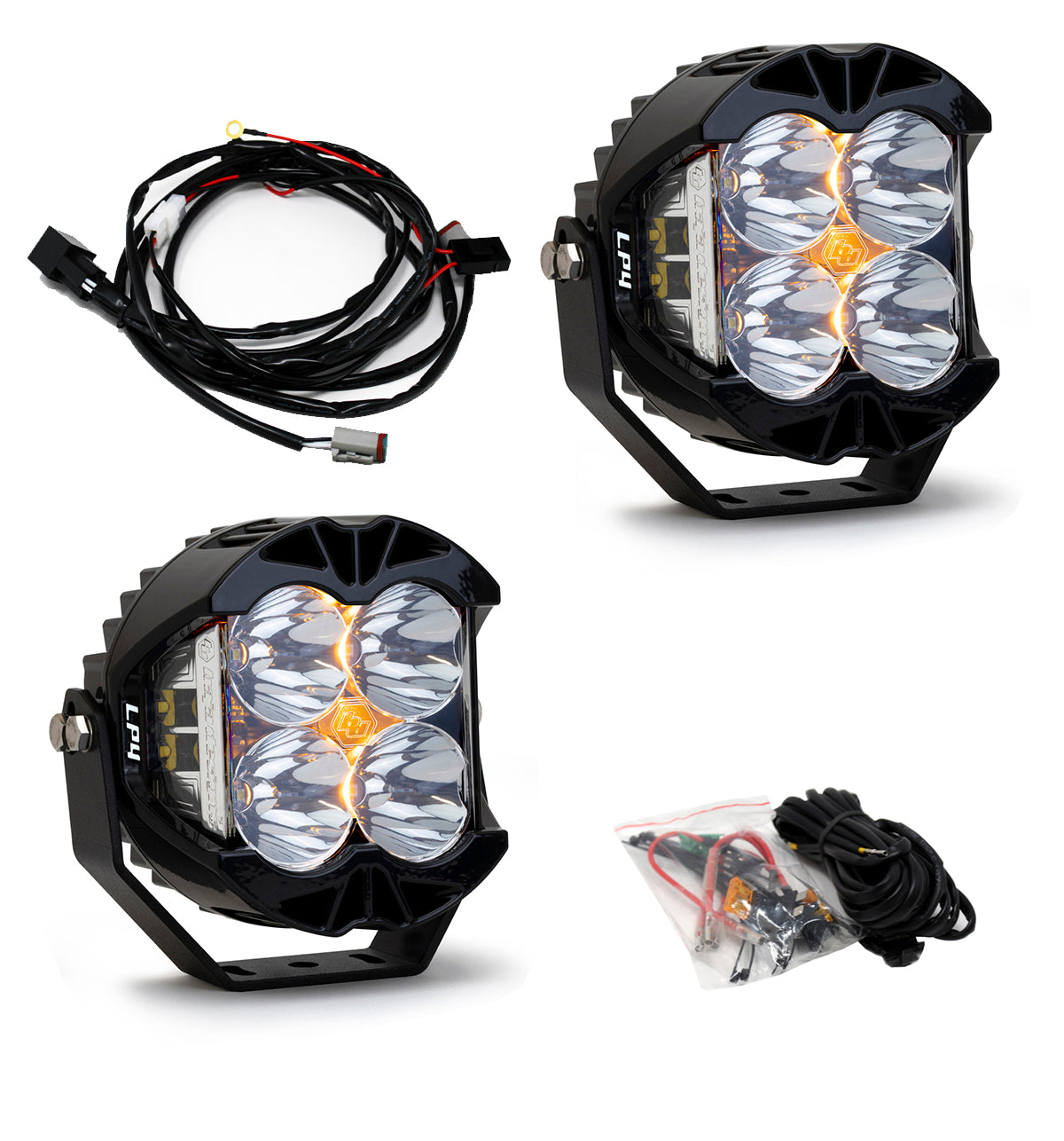 Baja Designs LP4 Pro LED Auxiliary Light Pod Pair