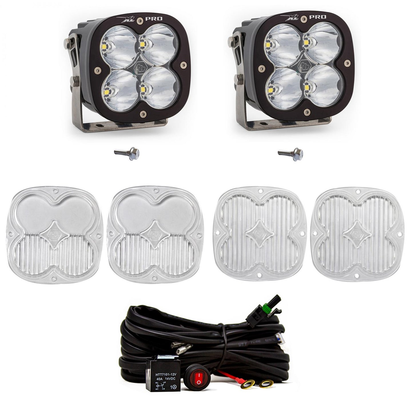 Baja Designs Ford XL Pro A-Pillar Light Kit - Ford 2021-23 Bronco; 2022-23 Bronco Raptor