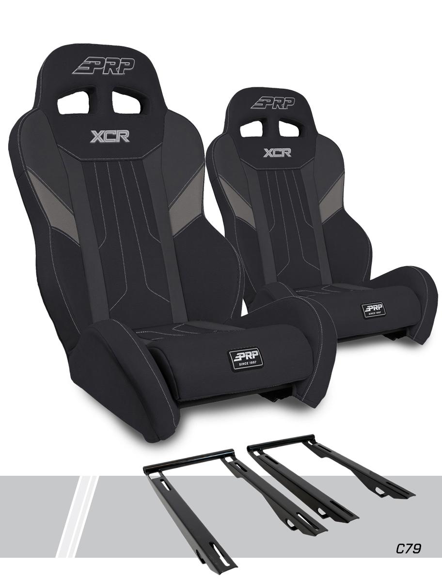 PRP XCR Suspension Seats Kit for Polaris RZR PRO XP, PRO R, Turbo R, PRO S (Pair)