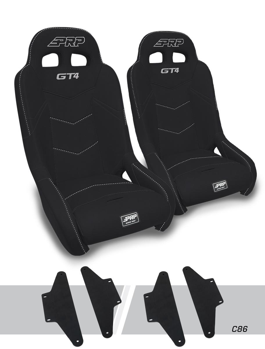PRP GT4 Suspension Seats Kit for Can-Am Maverick X3 (Pair)