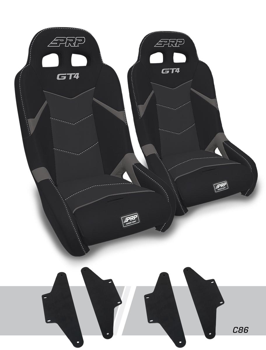 PRP GT4 Suspension Seats Kit for Can-Am Maverick X3 (Pair)