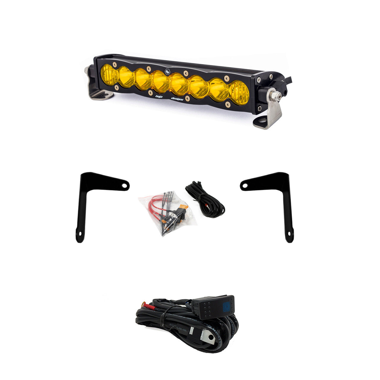 Baja Designs Can-Am X3 S8 10 Inch Shock Mount Light Bar Kit