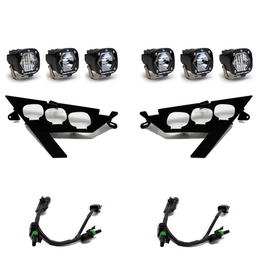 Baja Designs S1 Triple LED Headlight Kit -  Pro R/Turbo R/Pro XP