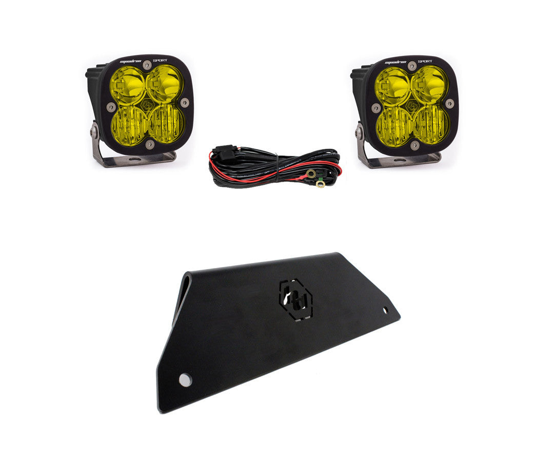 Baja Designs Polaris Squadron Sport Bumper Lower Mount Light Kit - Pro R/Turbo R/Pro XP