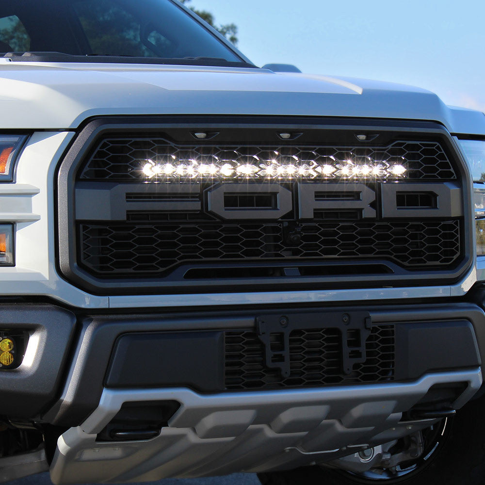 Baja Designs Ford S8 30 Inch Grille Upper Light Bar Kit - Ford 2017-20 F-150; NOTE: Raptor