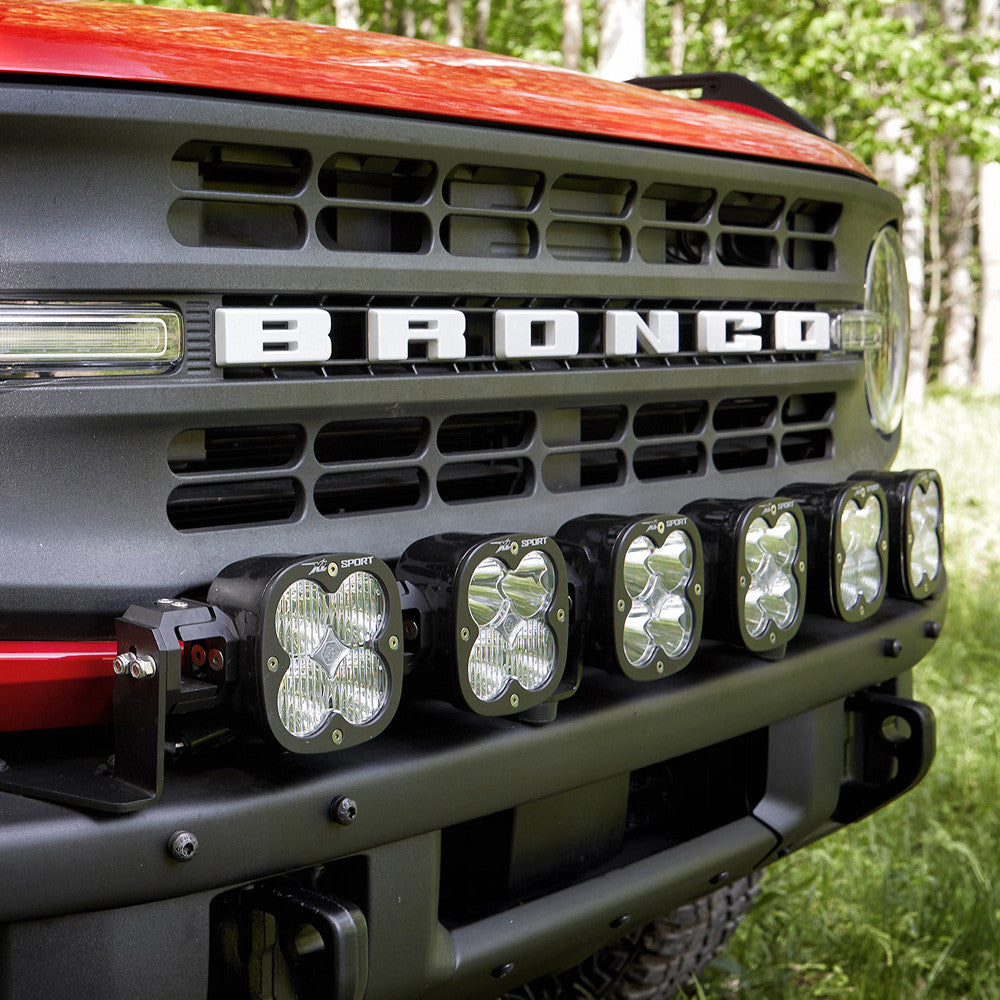 Baja Designs Ford XL Linkable Bumper Light Kit - Ford 2021-23 Bronco; 2022-23 Bronco Raptor; NOTE: w/ OE Steel Bumper