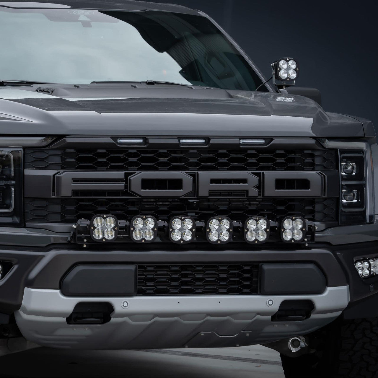 Baja Designs Ford XL Linkable Bumper Light Kit - Ford 2021-22 F-150; NOTE: Raptor