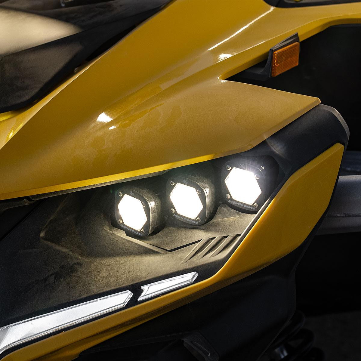 Baja Designs Can-Am Maverick R Triple S1 "Unlimited" Headlight Kit