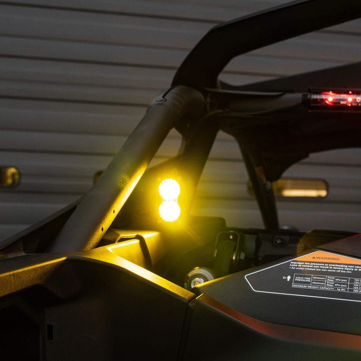 Baja Designs Can-Am Maverick R S2 Sport Chase Light Kit