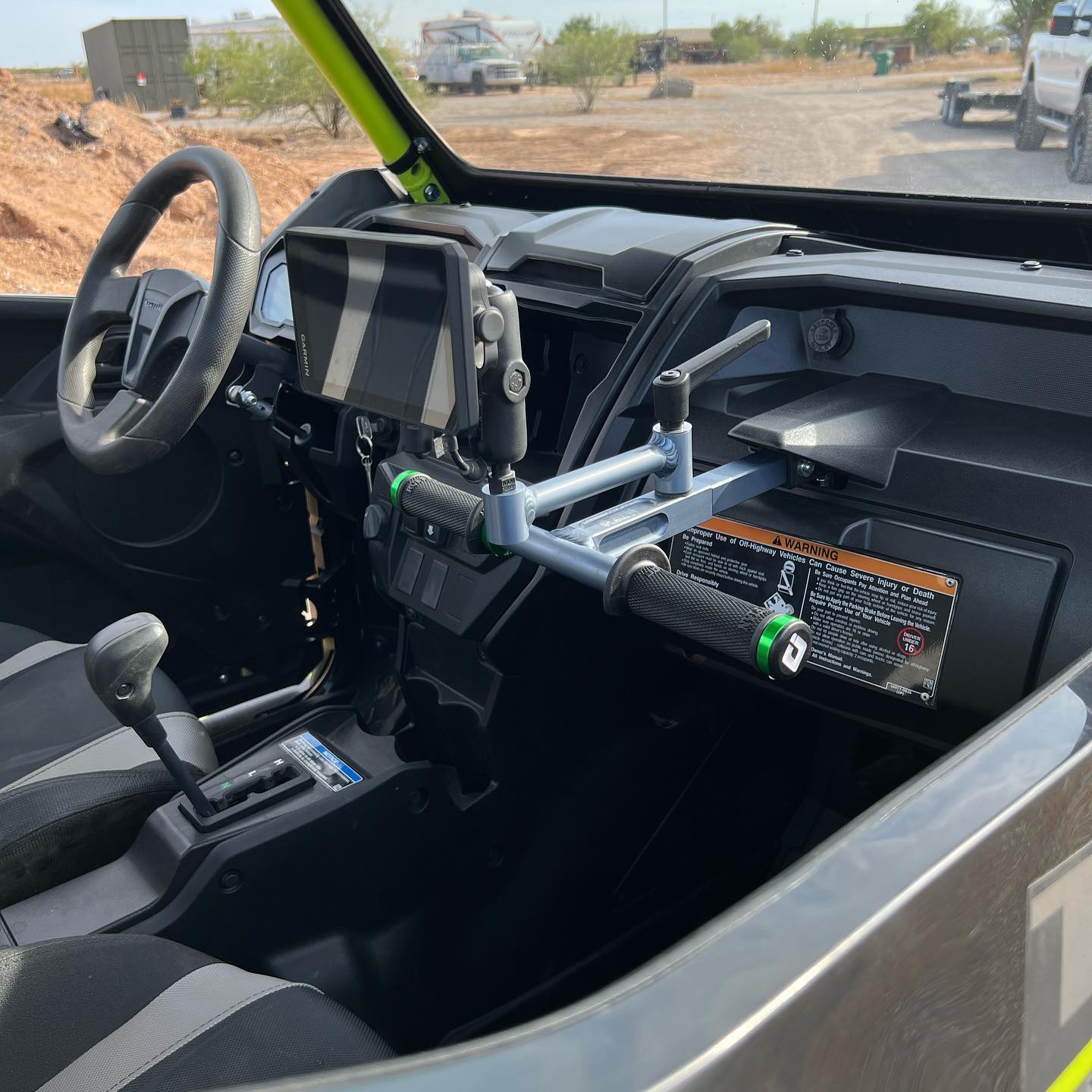 Metal Head Mounts- Kawasaki KRX