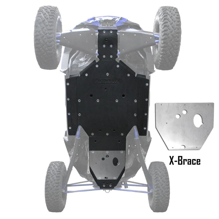 Factory UTV Turbo S UHMW Skid Plate