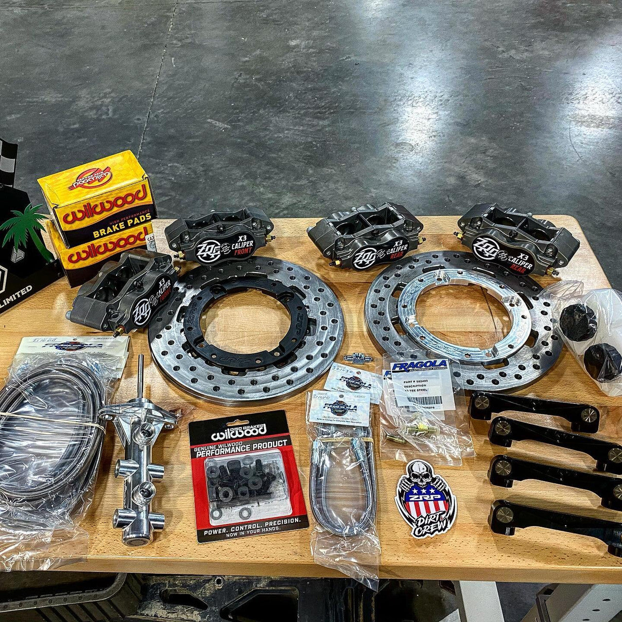 ZRP Big Brake Kit- Can Am X3