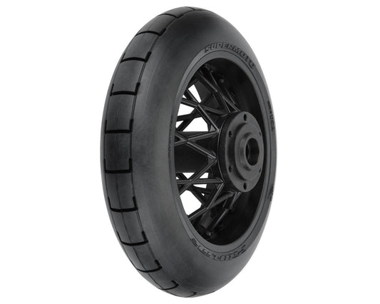 PRO1022310; Pro-Line 1/4 Supermoto Motorcycle Rear Tire Pre-Mounted