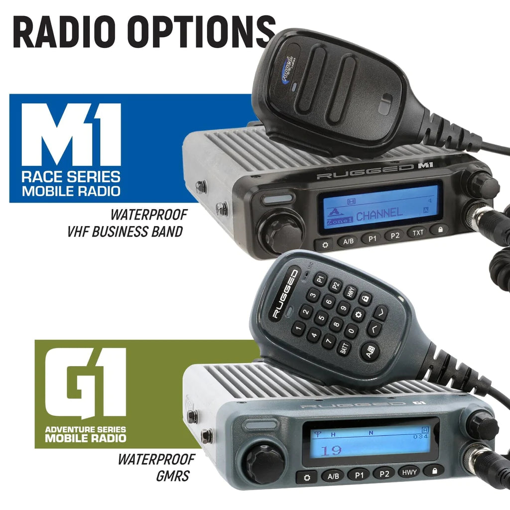 Rugged Radios Can Am Maverick R Complete Comm Kit