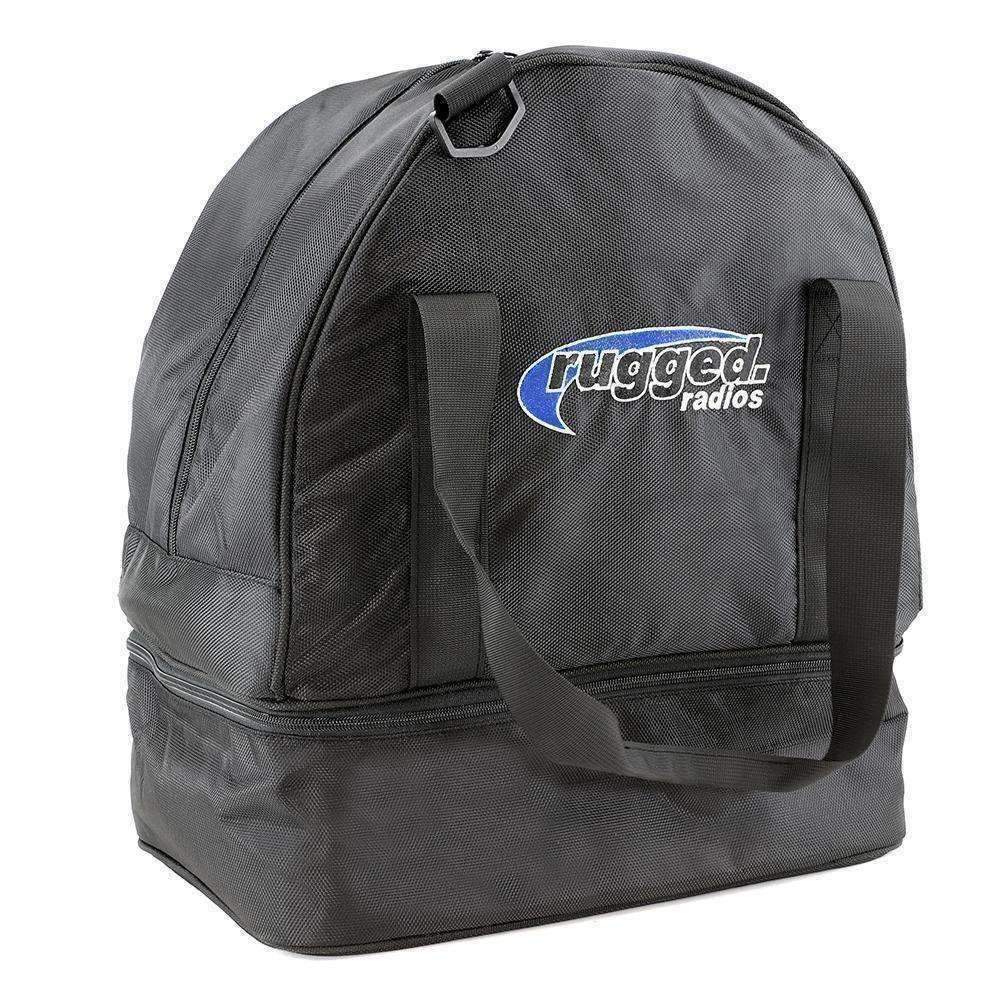Rugged Helmet Bag with Bottom Storage Compartment