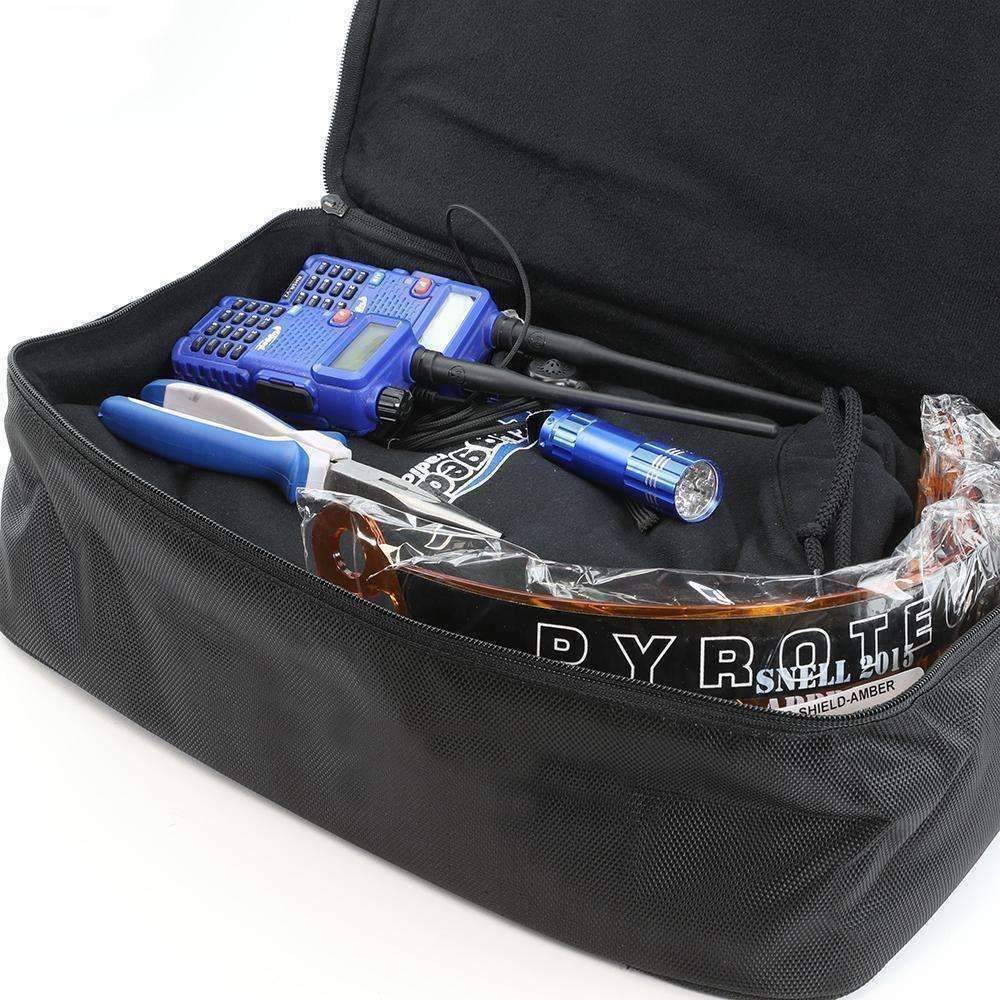 Rugged Helmet Bag with Bottom Storage Compartment