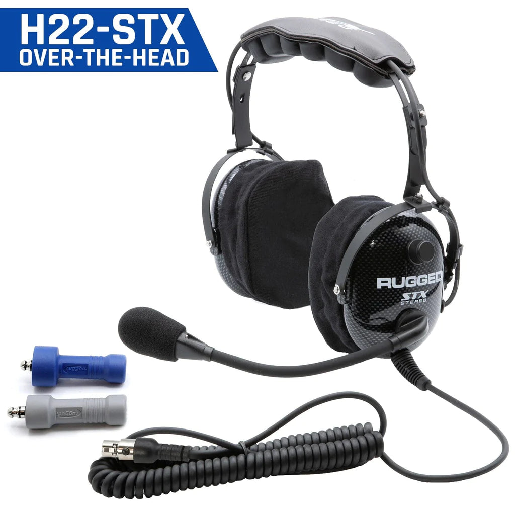 Rugged Radios ULTIMATE HEADSET for STEREO and OFFROAD Intercoms