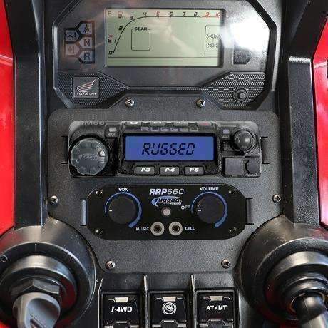 Rugged Radios Honda Talon Mount for M1/RM45/RM60/GMR45 Radio and Intercom