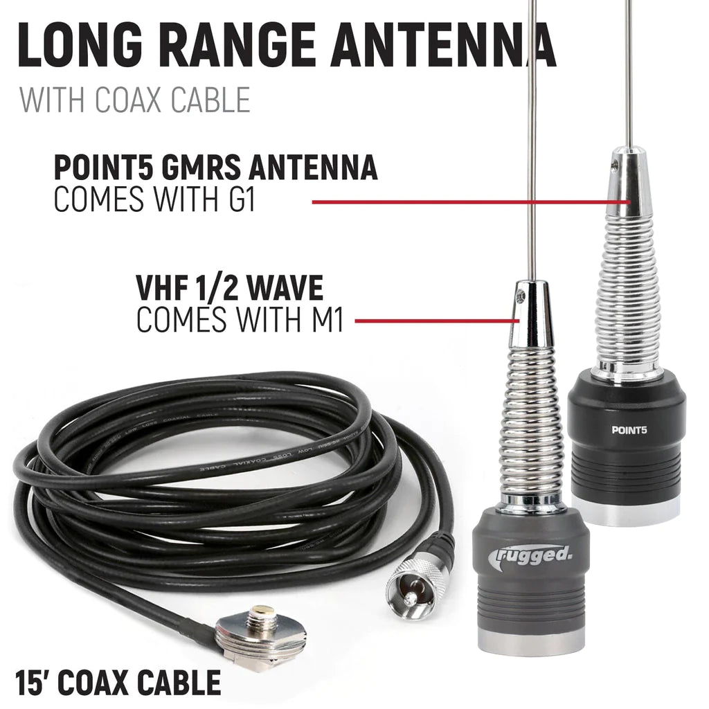 Rugged Radios Polaris General Complete Comm Kit