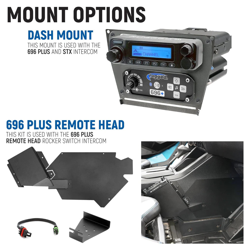 Rugged Radios Polaris Pro R/XP/Turbo R Complete Comm Kit