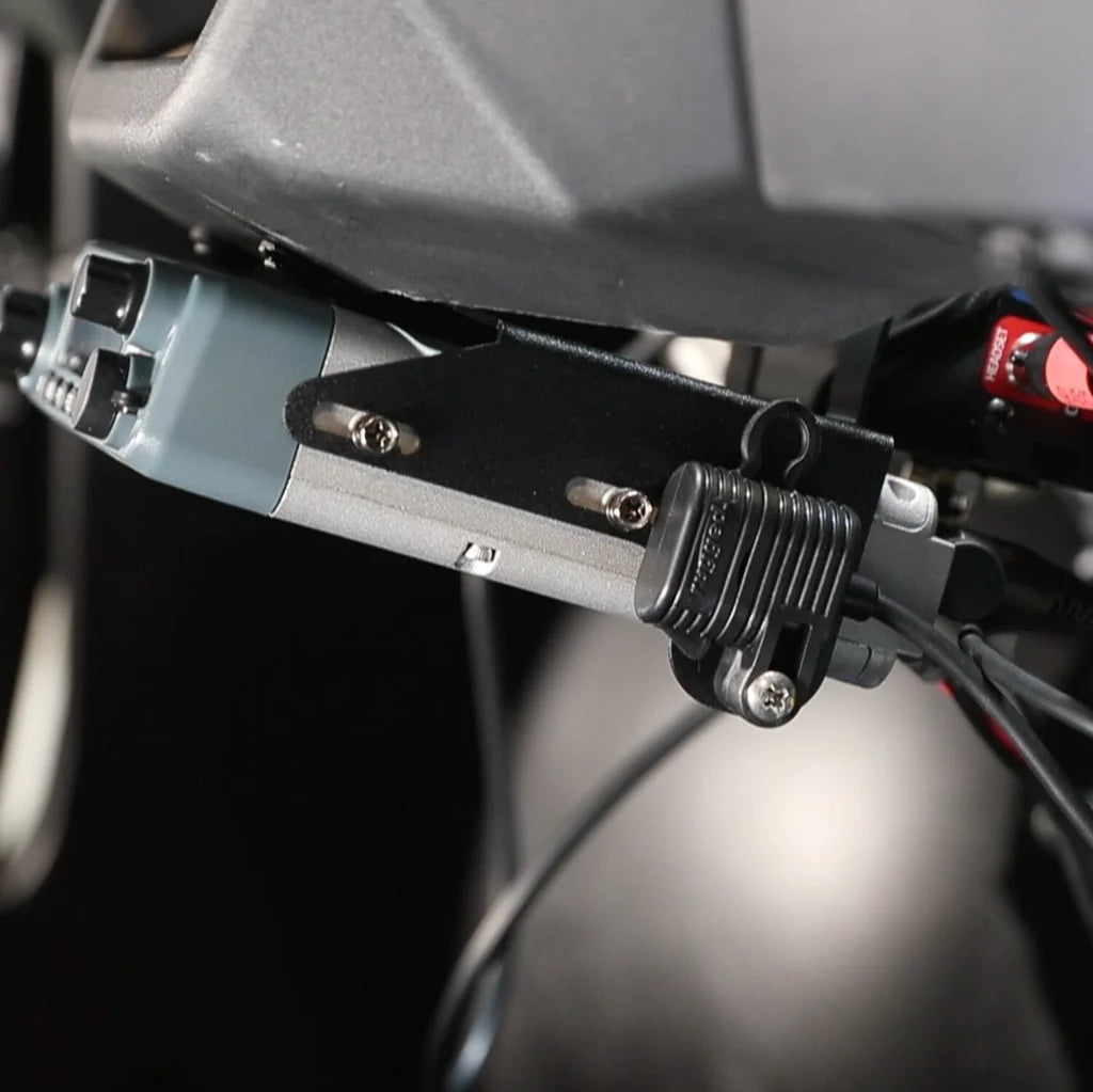 Rugged Radios Polaris RZR XP Radio and Remote Head Intercom Mount
