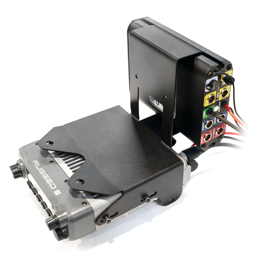 Rugged Radios Polaris RZR XP Radio and Remote Head Intercom Mount