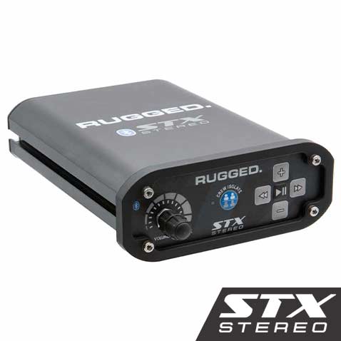 Rugged STX STEREO High Fidelity Bluetooth Intercom