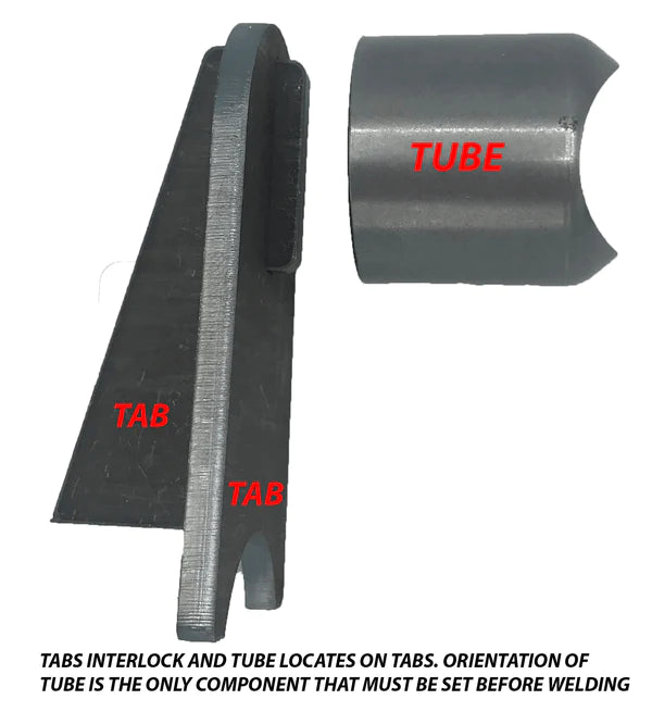 AGM Weld-on Chassis Mounts - Electric Jack