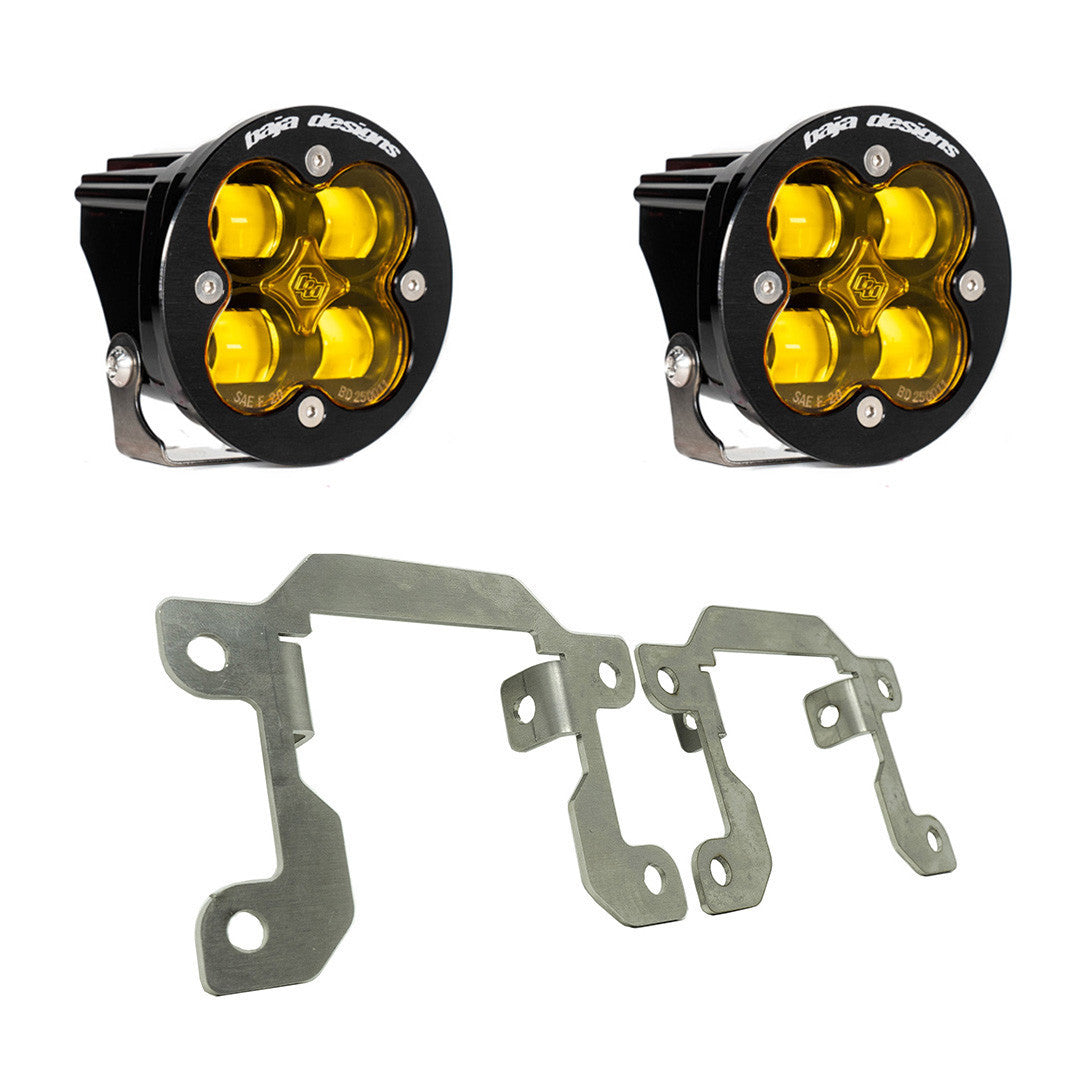 Baja Design Ford Squadron SAE Fog Pocket Light Kit - Ford 2019-23 Ranger; 2021-23 Bronco NOTE: w/ OE Plastic Bumper