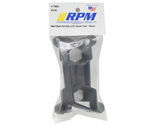 RPM73862; RPM Traxxas LCG Slash 2WD Nerf Bar Set (Black)