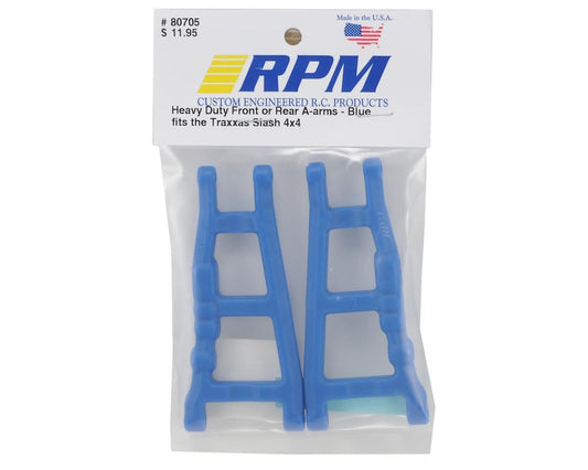 RPM80705; RPM Traxxas Slash 4x4 Front or Rear A-arms (Blue)