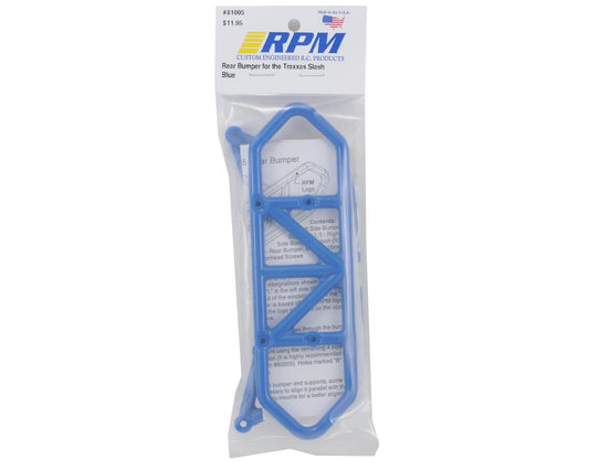 RPM81005; RPM Traxxas Slash Rear Bumper (Blue)