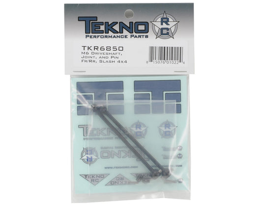 TKR6850; Tekno RC M6 Driveshaft Bone & Coupler Set (2) (Front/Rear)