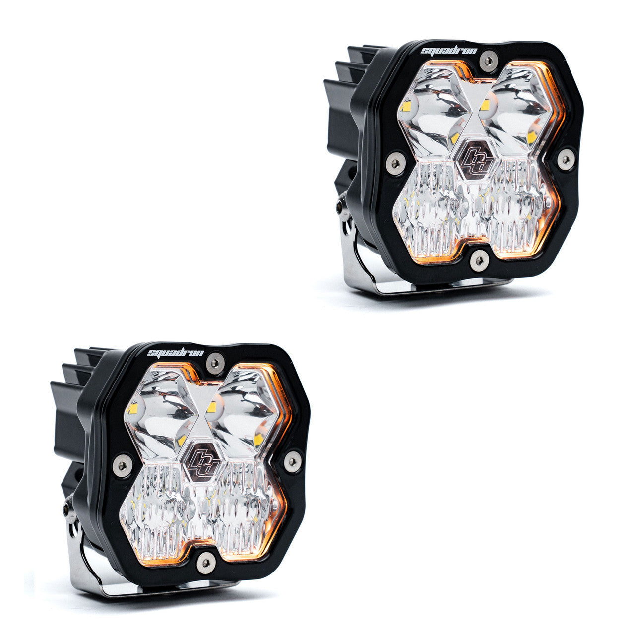 Squadron 2.0 Sport Black LED Auxiliary Light Pod Pair