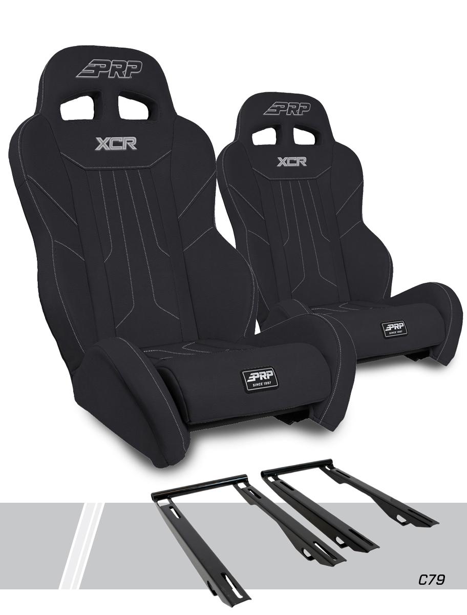 PRP XCR Suspension Seats Kit for Polaris RZR PRO XP, PRO R, Turbo R, PRO S (Pair)