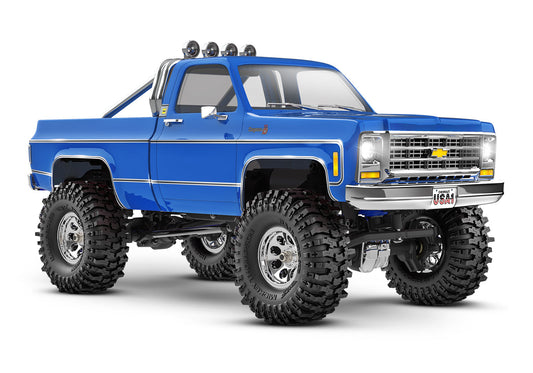 TRA97064-1-BLUE; Traxxas Trx-4M™ Scale And Trail® Crawler 1979 Chevrolet® K10 Truck Body (Blue)