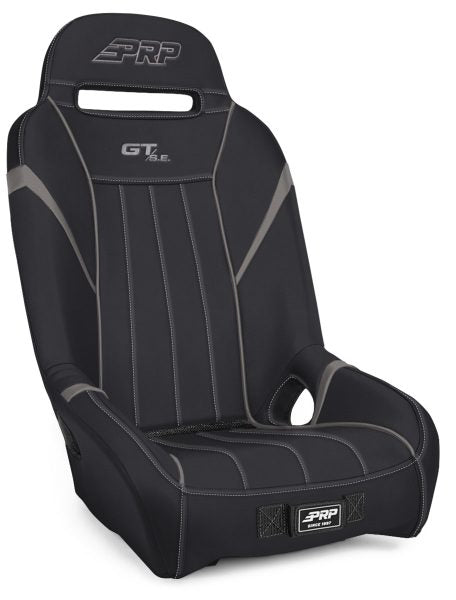 PRP GT/SE-1" Xtra Wide Suspension Seat-Black/Grey-UTV