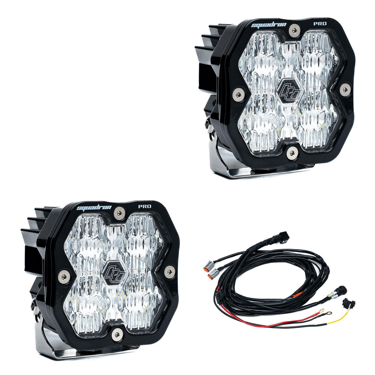 Squadron 2.0 Pro Black LED Auxiliary Light Pod Pair