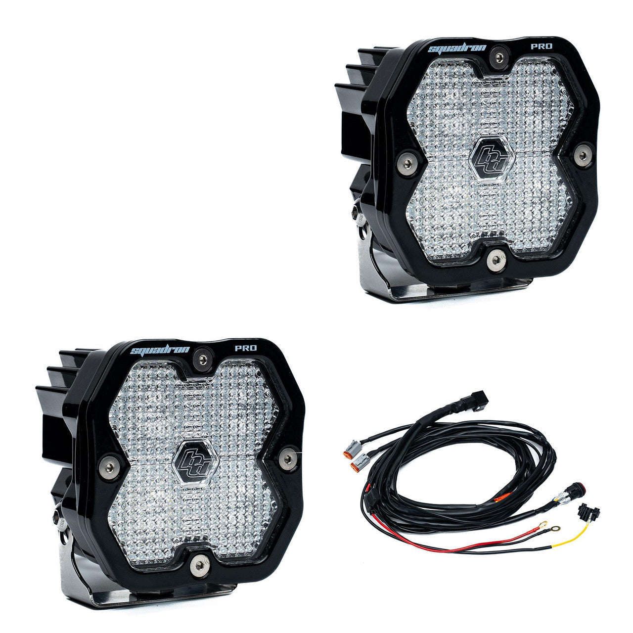 Squadron 2.0 Pro Black LED Auxiliary Light Pod Pair