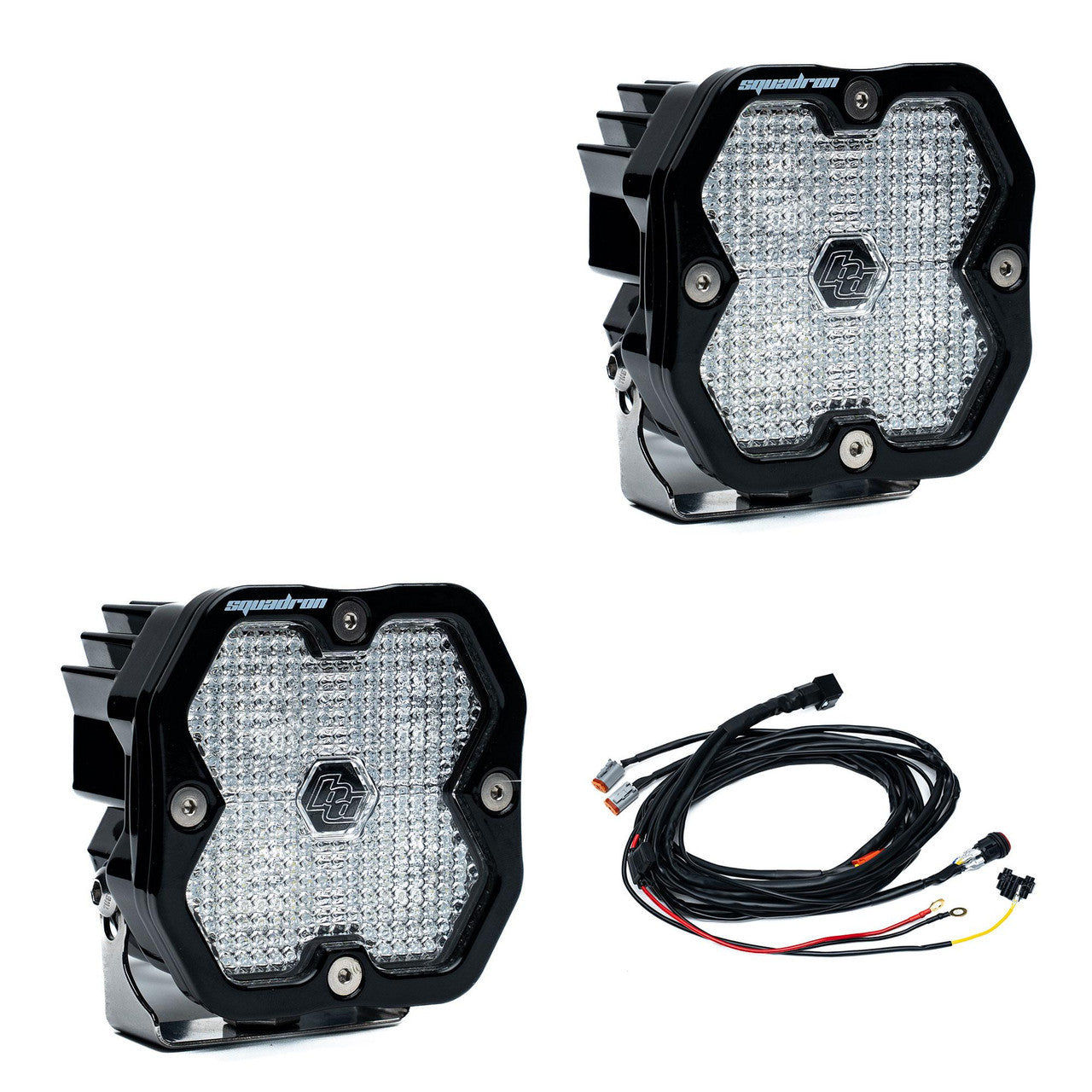 Squadron 2.0 Sport Black LED Auxiliary Light Pod Pair