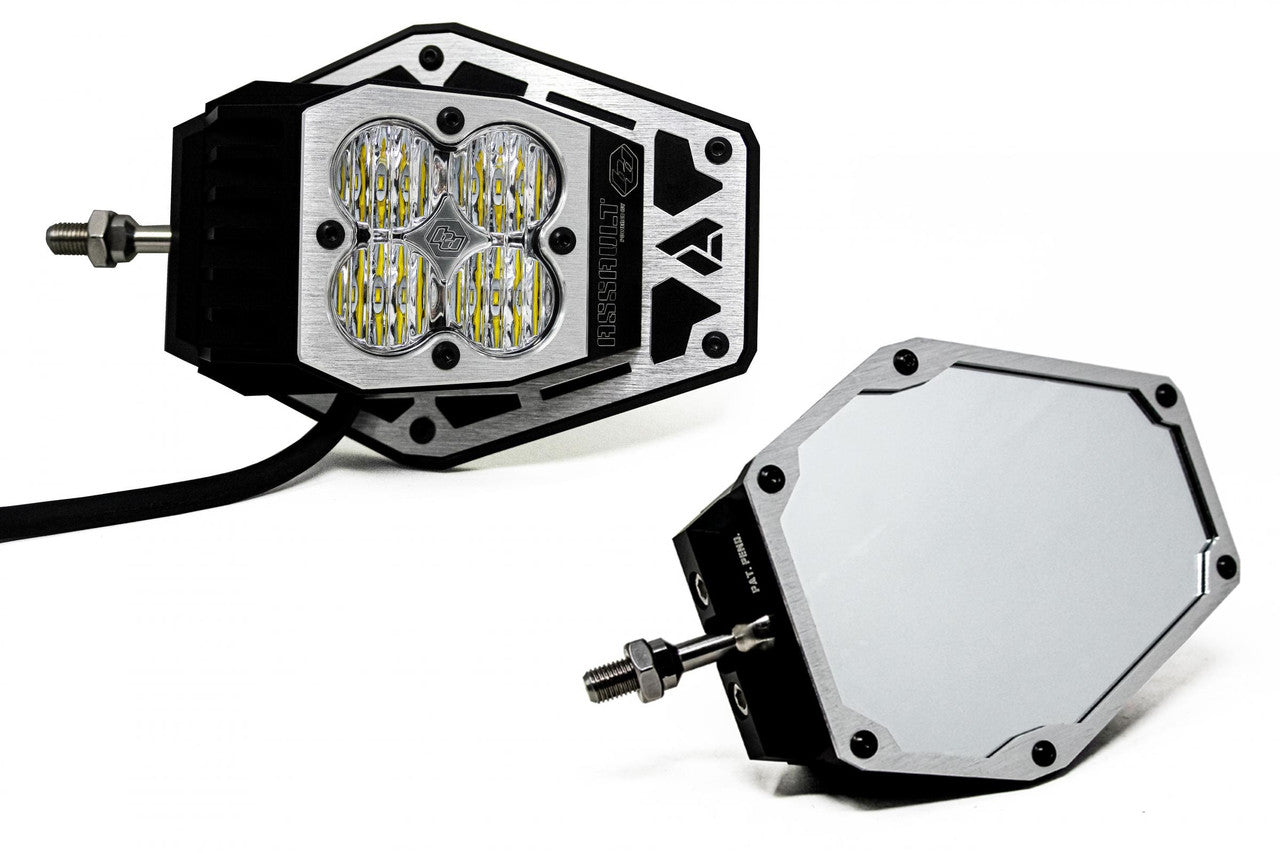 Baja Designs Squadron Nighthawk Mirror UTV LED Light Kit