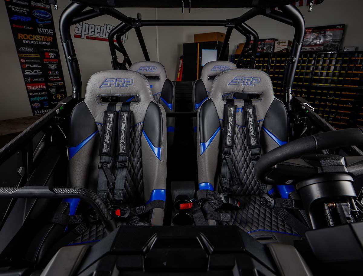 PRP Quick Release Front Seat Mounts for Polaris PRO XP, PRO R, Turbo R (Pair)