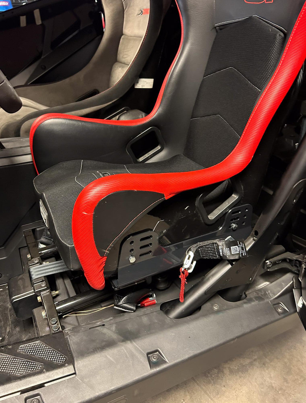 PRP Composite Seat Mount Kit with Fixed Base (2 Door) for Polaris RZR PRO XP, Turbo R (Pair)