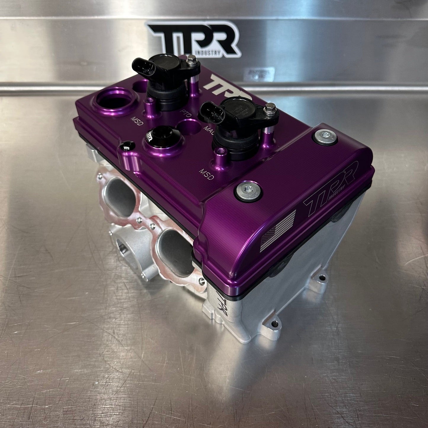 TPR016 - PURPLE Billet Valve Cover - Turbo R / Pro XP