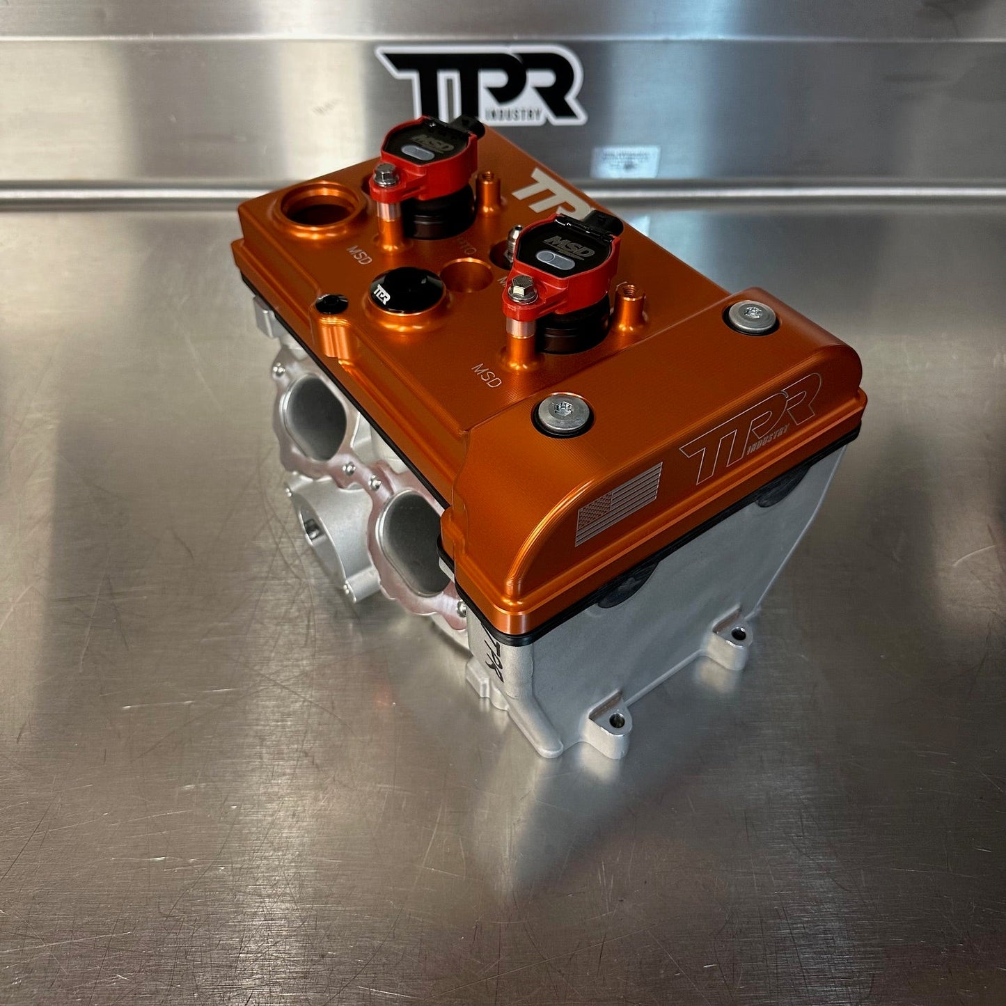 TPR016 - ORANGE Billet Valve Cover - Turbo R / Pro XP