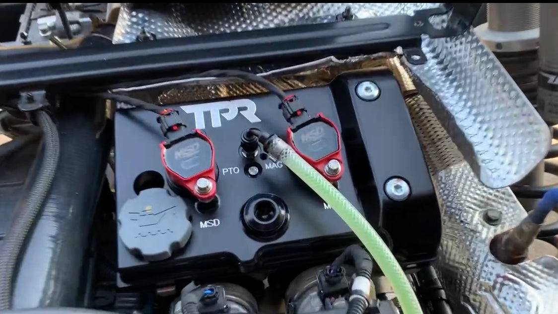 TPR010W - Full Flow Water Kit for Billet Valve Cover - RZR