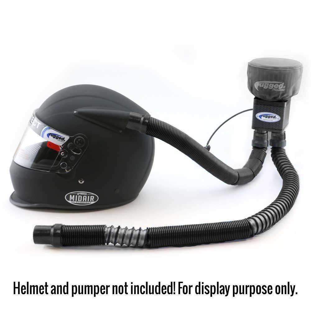 Rugged MAC-X 2-6 ft Expandable Ultra Flex Helmet Air Pumper System Hose