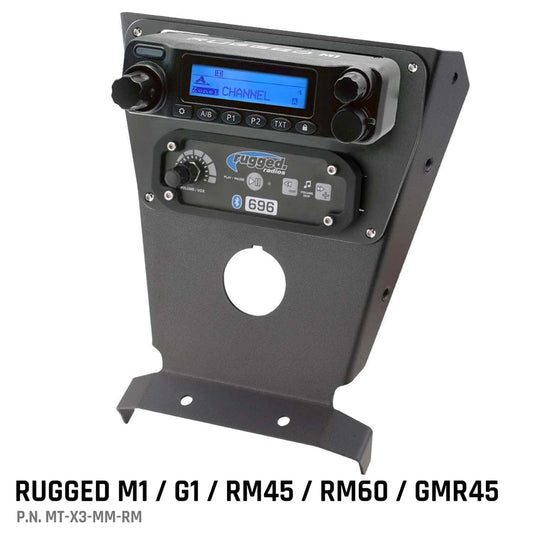 Rugged Radios Can-Am X3 Multi Mount Kit